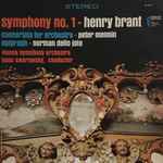 Cover for album: Henry Brant, Peter Mennin, Norman Dello Joio, Vienna Symphony Orchestra, Hans Swarowsky – Symphony No. 1 - Concerto For Orchestra - Epigraph(LP, Stereo)