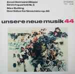 Cover for album: Ernst Hermann Meyer, Max Butting – Streichquartett Nr. 3 / Drei Sätze Für Streichtrio Op. 86(LP, Stereo)