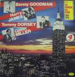 Cover for album: Benny Goodman, Harry James (2), Tommy Dorsey & Frank Sinatra, Glenn Miller – The Swinging Big Bands 1936-1946(4×LP, Compilation, Box Set, )