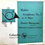 Cover for album: Dimitri Mitropoulos Conducting The Minneapolis Symphony Orchestra - Mahler – Symphony No. 1 In D Major