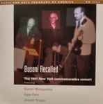 Cover for album: In Honor Of Ferruccio Busoni:  The 28 December 1941 New York Concert(CD, )
