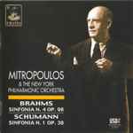 Cover for album: Mitropoulos, The New York Philharmonic Orchestra - Brahms, Schumann – Mitropoulos Dirige Brahms & Schumann(CD, Mono)