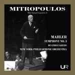 Cover for album: Mahler, Mitropoulos, Beatrice Krebs, New York Philharmonic Orchestra – Symphony No. 3(6×File, MP3, Album)