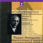 Cover for album: Franck / Chausson - Dimitri Mitropoulos, Orchestre Symphonique De Minneapolis – Symphonie En Ré Mineur / Symphonie Op. 20(CD, Compilation, Remastered)