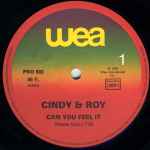 Cover for album: Cindy & Roy / Giorgio – Can You Feel It / I Wanna Rock You(12
