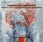 Cover for album: Dimensioni Sonore 9 - Musiche Per L'Immagine E L'Immaginazione(LP, Stereo)