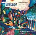 Cover for album: Myaskovsky, St. Petersburg Chamber Ensemble, Roland Melia – Sinfonietta For Strings / Theme And Variations / Two Pieces / Napeve(CD, Album, Stereo)