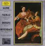 Cover for album: Suppé / Nicolai / Rossini / Offenbach - Die Berliner Symphoniker Diretta Da Piero Carli – Ouverture(LP, Album, Stereo)