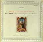 Cover for album: Johannes Ockeghem · Jacob Obrecht – Cappella Lipsiensis · Dietrich Knothe – Missa »Mi-Mi» · Missa »Sub Tuum Presidium Confugimus«