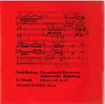 Cover for album: Henk Badings, Frédéric Chopin - Hellmut Schoell – Concertino Für Klavier und Elektronische Begleitung(10