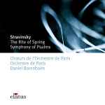 Cover for album: Stravinsky / Chœur De L'Orchestre De Paris, Orchestre De Paris, Daniel Barenboim, Arthur Oldham – The Rite Of Spring / Symphony Of Psalms(CD, Compilation, Reissue)