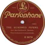 Cover for album: The Hundred PipersIan MacPherson (8) – The Hundred Pipers / Mary (Kind And Gentle Is She)(Shellac, 10
