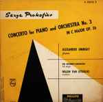 Cover for album: Serge Prokofiev, Alexander Uninsky, The Residency-Orchestra, Willem Van Otterloo – Concerto For Piano And Orchestra No. 3 In C Major Op. 26