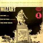 Cover for album: Mozart - Cor de Groot, Vienna Symphony Orchestra, Willem Van Otterloo – Concerto No. 12 In A Major For Piano And Orchestra (K.414) / Concerto No. 13 In C Major For Piano And Orchestra (K.415)