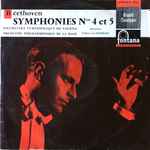 Cover for album: Beethoven - Willem Van Otterloo, Orchestre Symphonique De Vienne, Orchestre Philharmonique De La Haye – Symphonies Nos 4 Et 5(LP, Album)