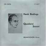 Cover for album: Henk Badings, Hellmut Schoell – Henk Badings Quaderni Sonori Helmut Schoell Klavier(10