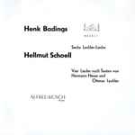 Cover for album: Hellmut Schoell, Alfred Bosch, Henk Badings – Alfred Bosch Singt Lieder von Henk Badings Und Hellmut Schoell Nach Texten von Ottmar Lechler Und Hermann Hesse(10