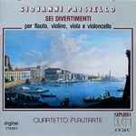 Cover for album: Giovanni Paisiello, Quartetto Flautarte – Sei Divertimenti Per Flauto, Violino, Viola E Violoncello(CD, )
