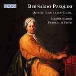 Cover for album: Bernardo Pasquini, Marina Scaioli, Francesco Tasini – Quindici Sonate A Due Cimbali(CD, Album)