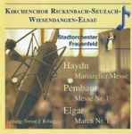 Cover for album: Haydn, Pembaur, Elgar - Kirchenchor Rickenbach-Seuzach-Wiesendangen-Elsau, Stadtorchester Frauenfeld – Haydn - Pembaur - Elgar(CD, )