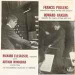 Cover for album: Francis Poulenc : Howard Hanson : Richard Ellsasser With Arthur Winograd Conducting The Philharmonia Orchestra Of Hamburg – Concerto For Organ, Strings And Tympani / Concerto For Organ, Strings And Harp(LP, Album)