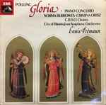 Cover for album: Poulenc, Norma Burrowes, Cristina Ortiz, Louis Frémaux – Gloria - Piano Concerto