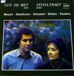 Cover for album: Guy De Mey, Sylvia Traey - Mozart, Beethoven, Schubert, Britten, Francis Poulenc – Tenor & Piano Recital(LP, Album)
