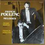 Cover for album: Francis Poulenc, Pierre Bernac – Francis Poulenc Melodies(3×LP, Album, Box Set, )