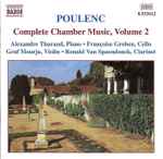 Cover for album: Poulenc - Alexandre Tharaud • Françoise Groben • Graf Mourja • Ronald Van Spaendonck – Complete Chamber Music, Volume 2