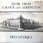 Cover for album: Fontana, Purcell, Vitali, Marais, Handel, Kenneth V. Jones Played By Duo Antiqua – Music From Lacock And Addington(LP, Album)