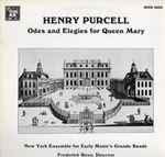Cover for album: Henry Purcell - New York Ensemble For Early Music's Grande Bande, Frederick Renz – Odes And Elegies For Queen Mary