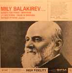 Cover for album: Mily Balakirev - Natalie Ryshna – Sonata For Piano | Berceuse | 2nd Nocturne | Valse Di Bravura