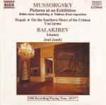 Cover for album: Mussorgsky / Balakirev, Jenö Jandó – Pictures At An Exhibition - Hopak - On The Southern Shore Of The Crimea - Une Larme / Islamey