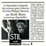 Cover for album: Jean-Philippe Rameau - Scott Ross (4) – Intégrale Des Oeuvres Pour Clavecin Au Château D'Assas - Volume 1(CD, Remastered)