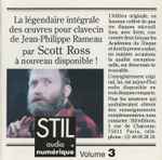 Cover for album: Jean-Philippe Rameau, Scott Ross (4) – Intégrale Des Oeuvres Pour Clavecin Au Château D'Assas - Volume 3(CD, Album)