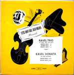 Cover for album: Ravel, Arnold Eidus, George Ricci, Brooks Smith (2) – Ravel: Trio & Sonata(LP, Mono)