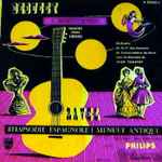 Cover for album: Debussy, Ravel, Orchestre De La Sté Des Concerts Du Conservatoire, Jean Fournet – 3 Nocturnes - Rhapsodie Espagnole - Menuet Antique