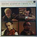 Cover for album: Ravel / Debussy, The Budapest String Quartet – Quartet In F Major / Quartet In G Minor, Opus 10