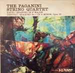 Cover for album: The Paganini String Quartet, Ravel, Debussy – Quartet In F Major, Quartet No. 1 In G Minor, Opus 10