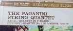 Cover for album: The Paganini String Quartet, Ravel, Debussy – Quartet In F Major, Quartet No. 1 In G Minor, Opus 10(LP, Stereo)