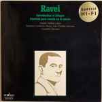 Cover for album: Ravel / Cuarteto Parrenin, Giselle Herbert, Salvador Gratacós, Julio Pañella – Introduction Et Allegro / Cuarteto Para Cuerda En Fa Mayor