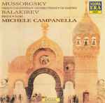 Cover for album: Mussorgsky, Balakirev, Michele Campanella – Tableaux D'une Exposition - 5 Souvenirs D'enfance - The Seamstress / Berceuse - Islamey(CD, Compilation)
