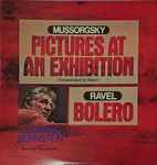 Cover for album: Mussorgsky / Ravel : Bernstein, New York Philharmonic – Pictures At An Exhibition / Bolero(LP, Compilation)