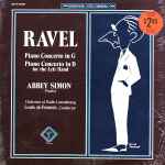 Cover for album: Ravel, Abbey Simon, Orchestra Of Radio Luxembourg, Louis De Froment – Piano Concerto In G / Piano Concerto In D For The Left Hand