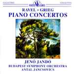 Cover for album: Ravel, Grieg, Jenő Jandó, Budapest Symphony Orchestra, Antal Jancsovics – Piano Concertos