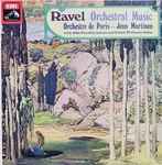 Cover for album: Ravel - Orchestre De Paris, Jean Martinon, Aldo Ciccolini, Itzhak Perlman – Orchestral Music
