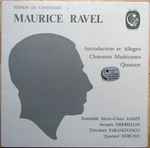 Cover for album: Introduction Et Allegro / Chansons Madécasses / Quatuor(LP, Album)