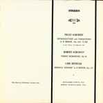 Cover for album: Franz Schubert / Robert Schumann / Carl Reinecke - Jean-Pierre Rampal, Robert Veyron-Lacroix – Music For Flute And Piano(LP, Stereo)