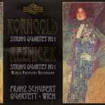 Cover for album: Korngold, Reznicek, Franz Schubert Quartett, Wien – String Quartets
