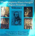 Cover for album: The Complete Rheinberger Organ Sonatas Volume 1